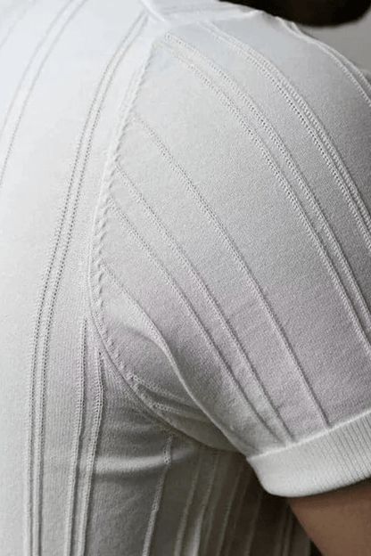 Polo homme à col ouvert