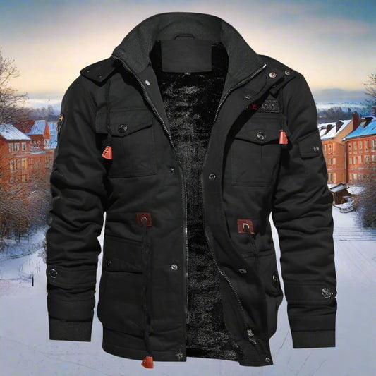 Aurélien | Veste hiver homme à capuche