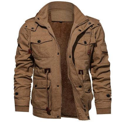 Aurélien | Veste hiver homme à capuche