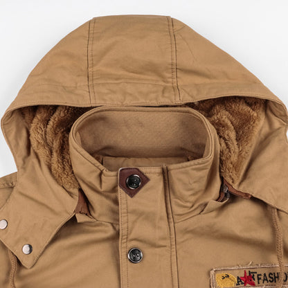 Aurélien | Veste hiver homme à capuche