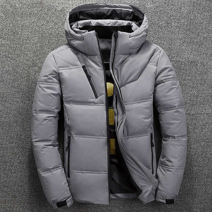 Gwenaël | Doudoune hiver homme à capuche