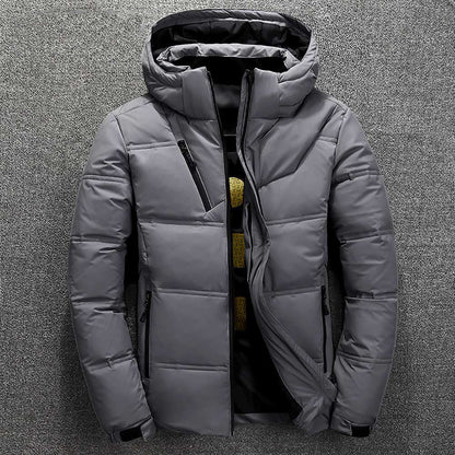 Gwenaël | Doudoune hiver homme à capuche