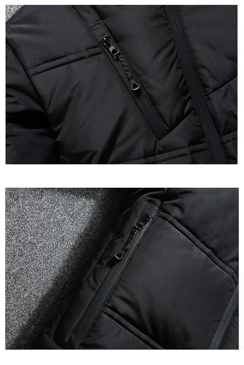 Gwenaël | Doudoune hiver homme à capuche