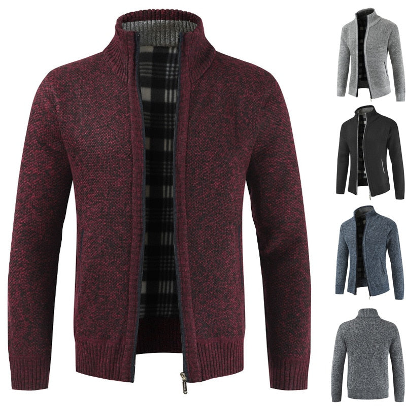 Clément | Pull laine homme avec zip