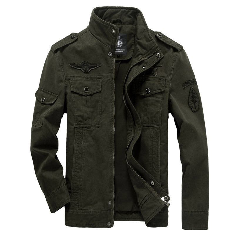Gaspard | Veste militaire col montant