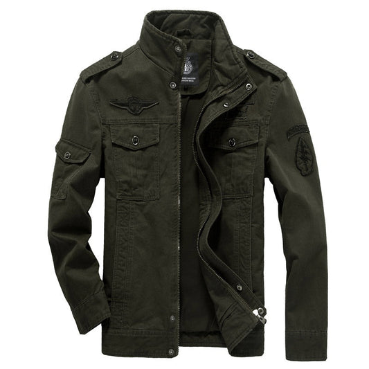 Gaspard | Veste militaire col montant