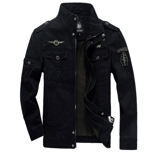 Gaspard | Veste militaire col montant