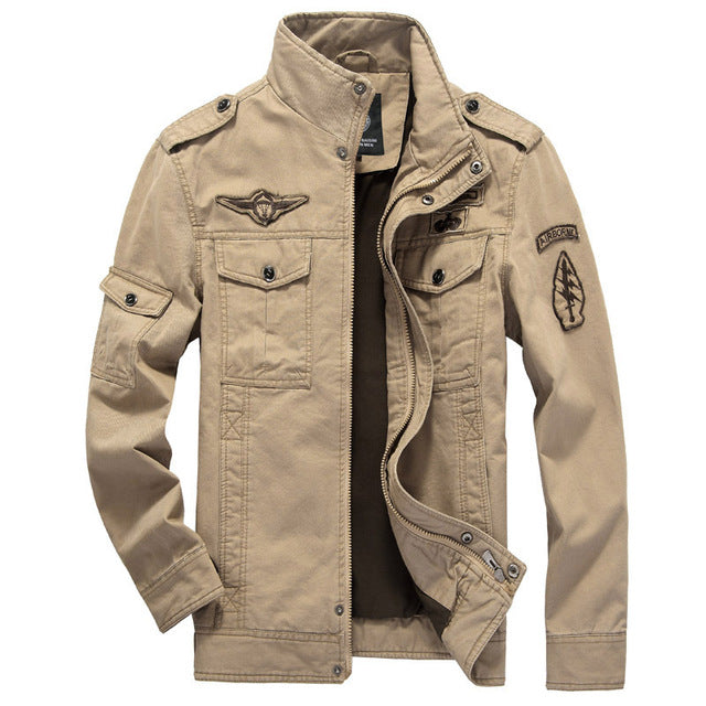 Gaspard | Veste militaire col montant