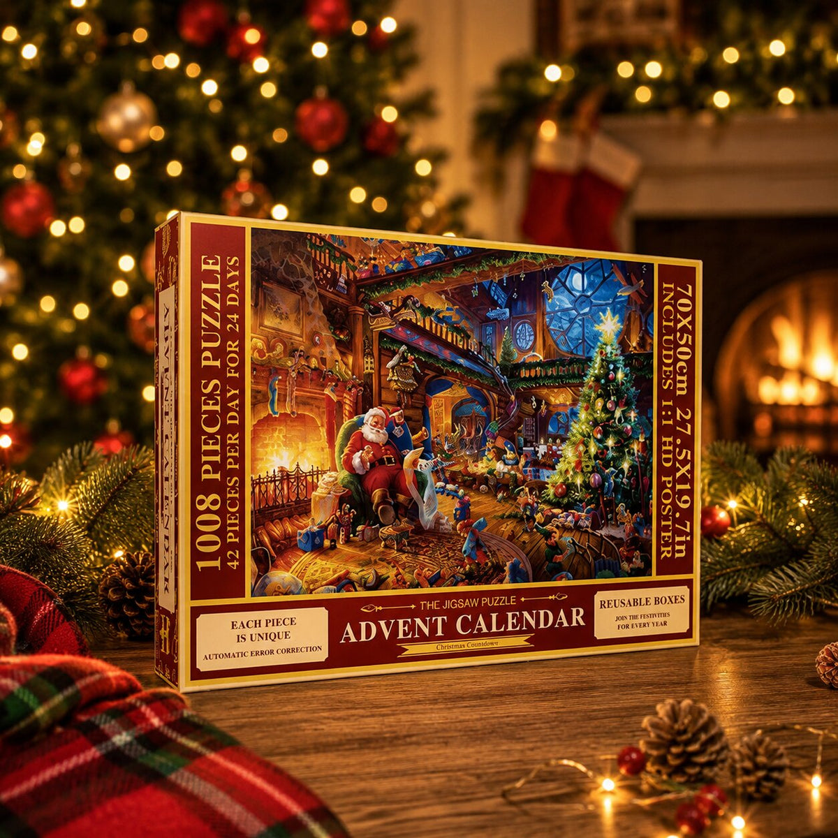 Lisette | Calendrier de l’Avent puzzle 1008 pièces