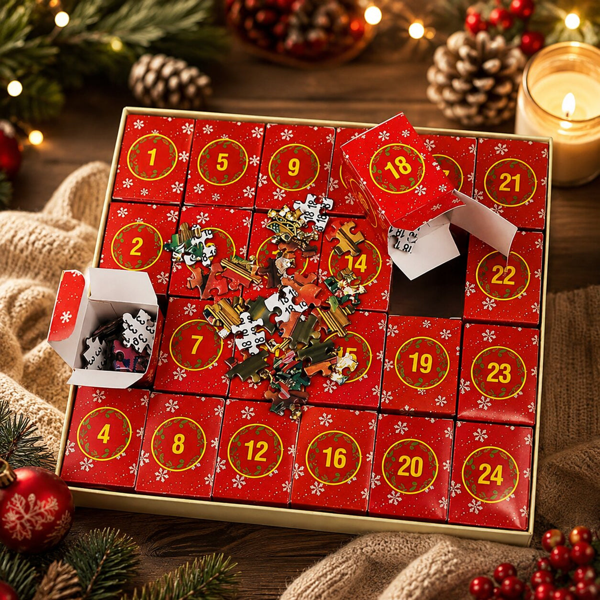 Lisette | Calendrier de l’Avent puzzle 1008 pièces