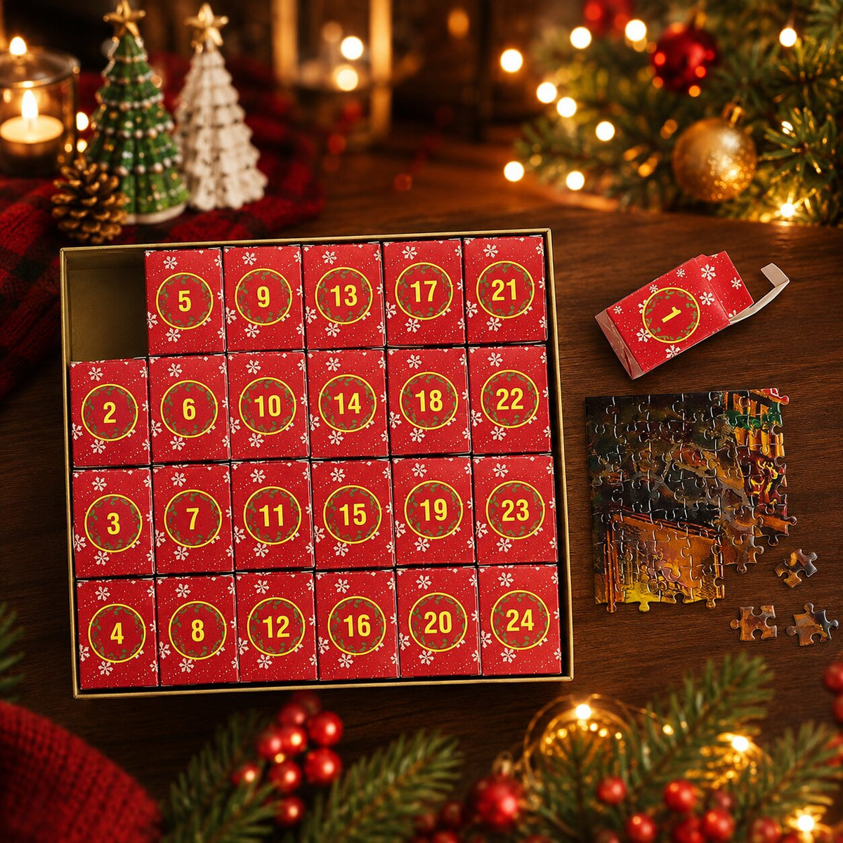 Lisette | Calendrier de l’Avent puzzle 1008 pièces