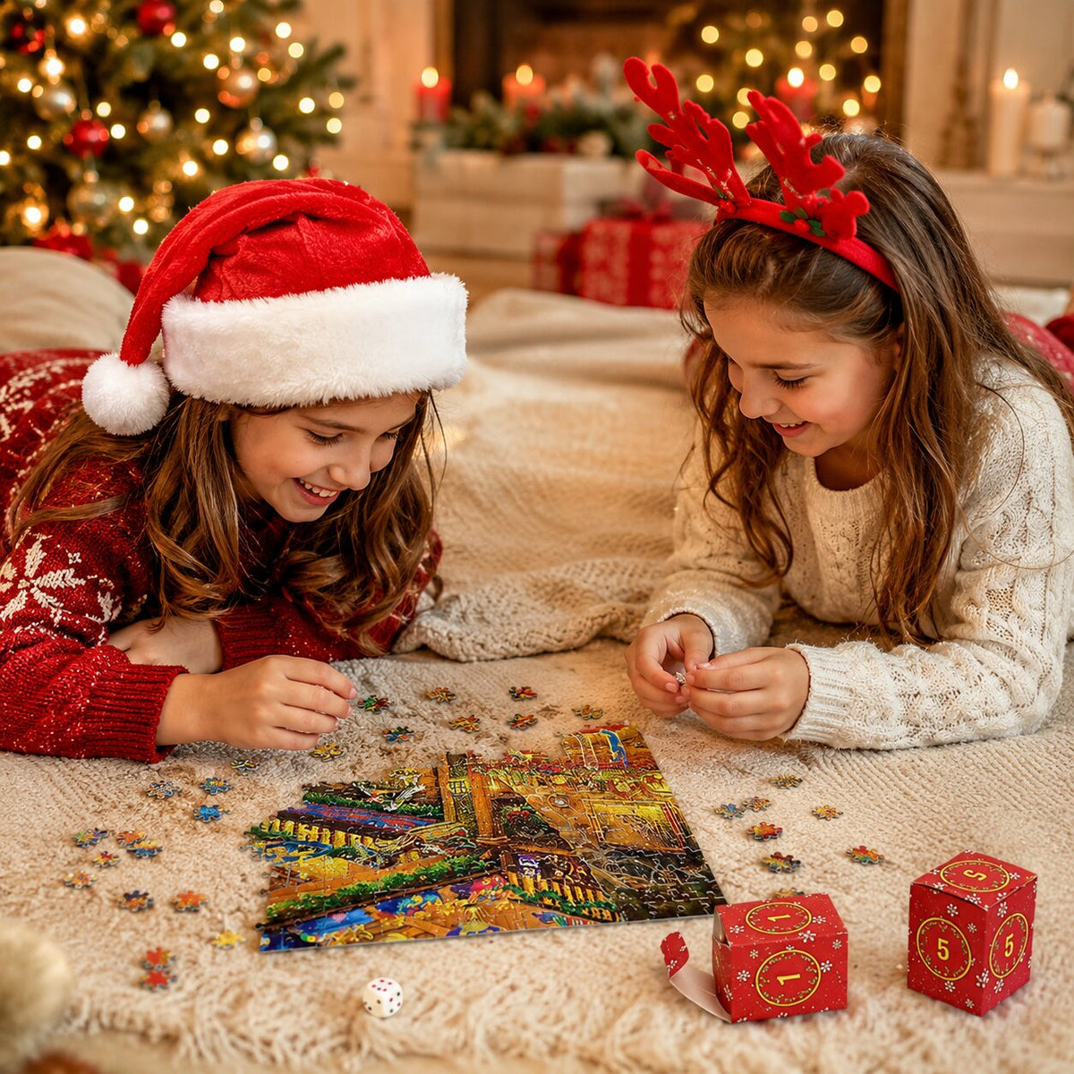 Lisette | Calendrier de l’Avent puzzle 1008 pièces