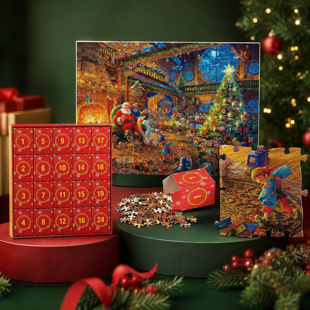 Lisette | Calendrier de l’Avent puzzle 1008 pièces