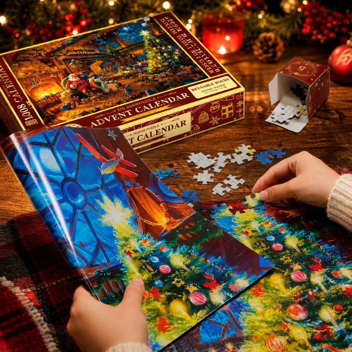 Lisette | Calendrier de l’Avent puzzle 1008 pièces