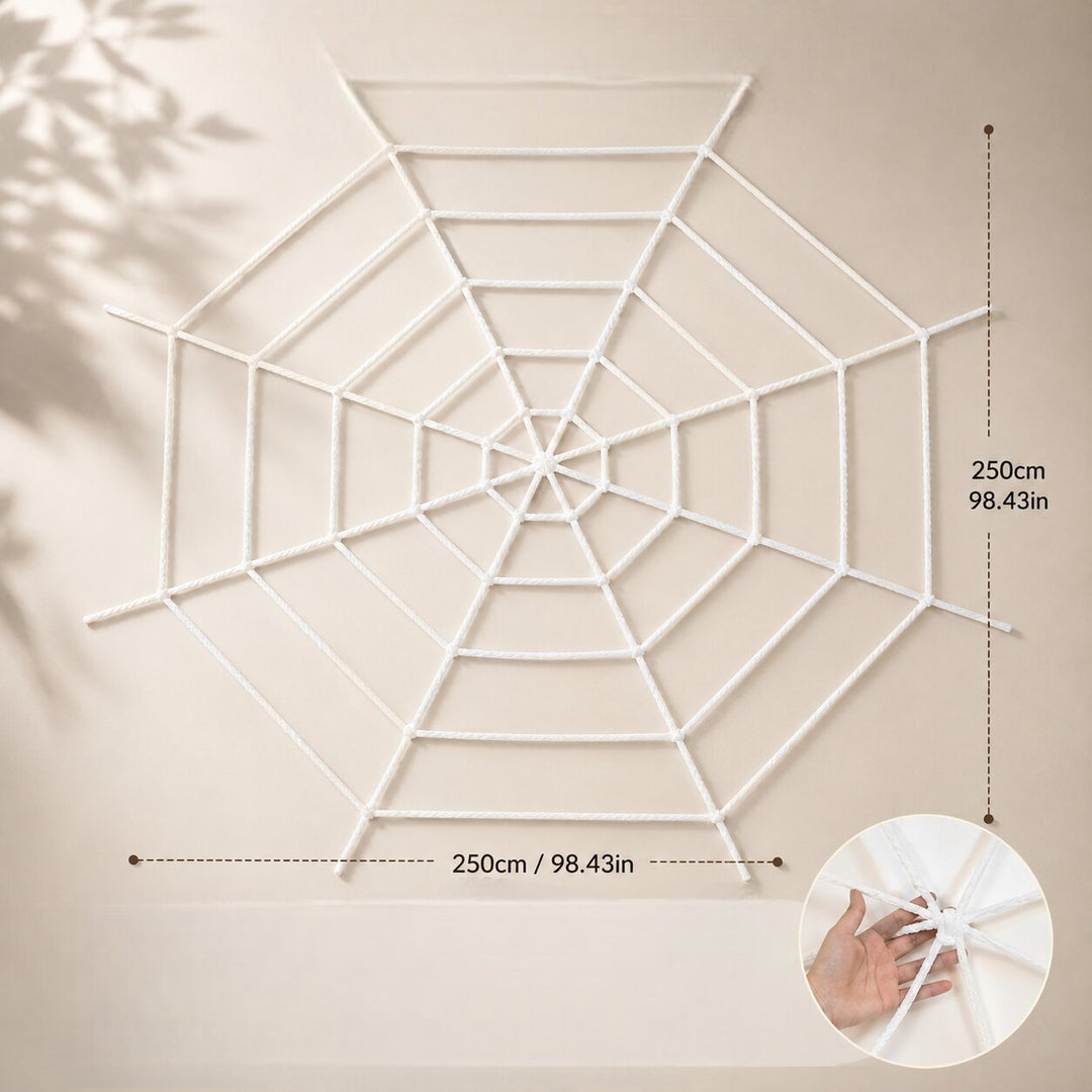 Plume | Grande toile d’araignée décorative