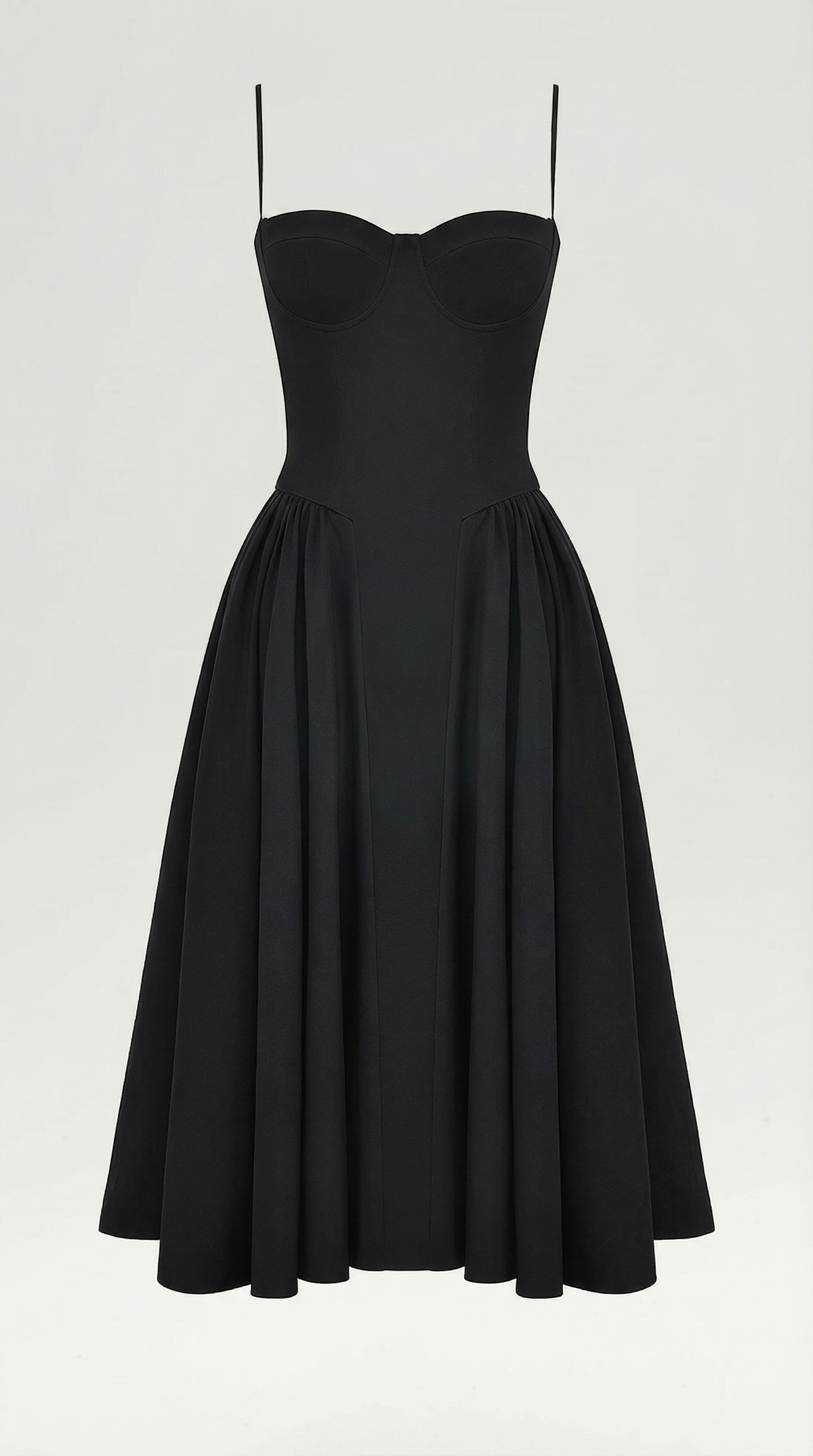 Isolde | Robe midi femme élégante style corset