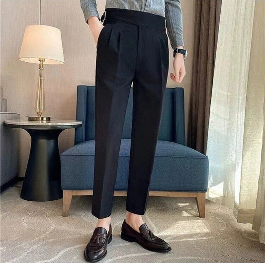 Pantalon large coupe ample pour homme - noir