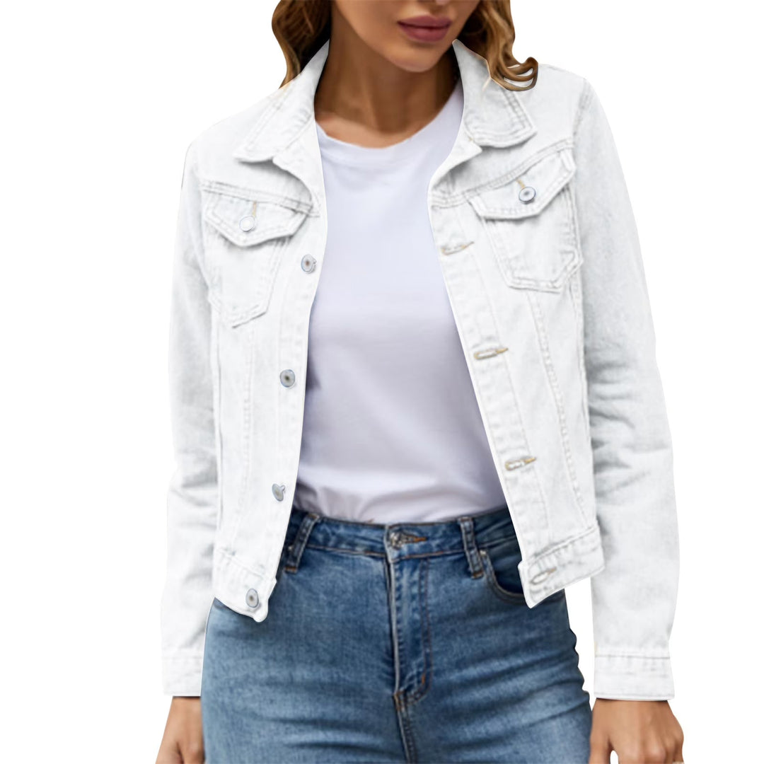 Garance | Veste en Jean Femme Boutonnée