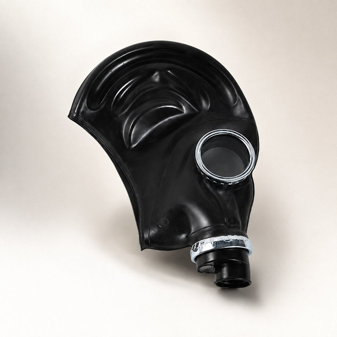 Creux | Masque à gaz noir pour Halloween