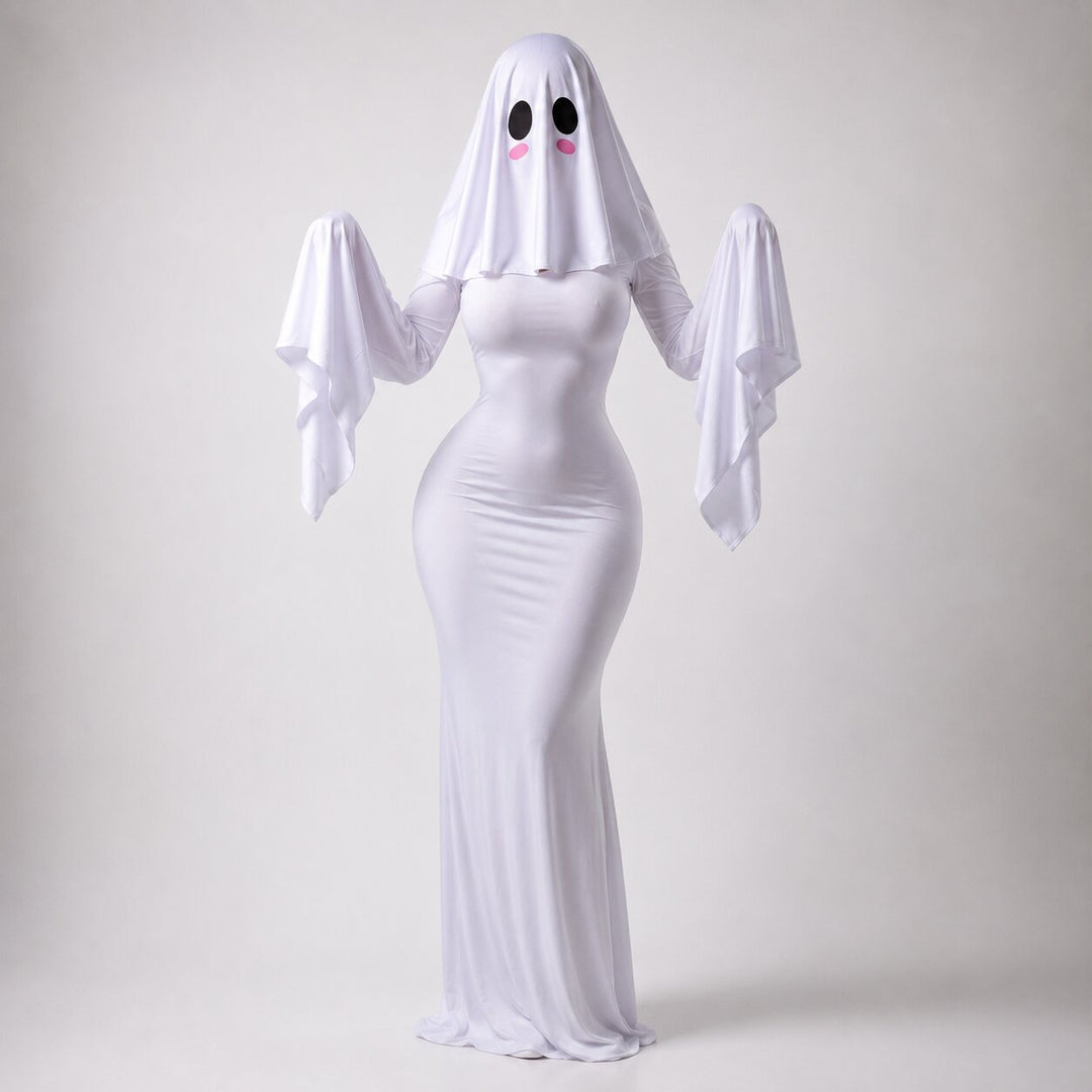 Séverine | Costume fantôme femme avec capuche