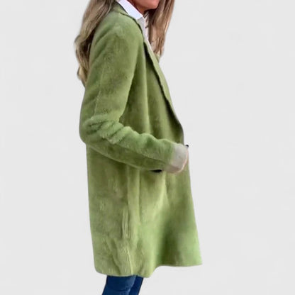 Solange | Manteau blazer long femme