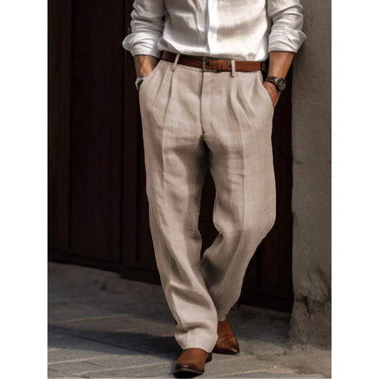 Blaise | Pantalon lin homme