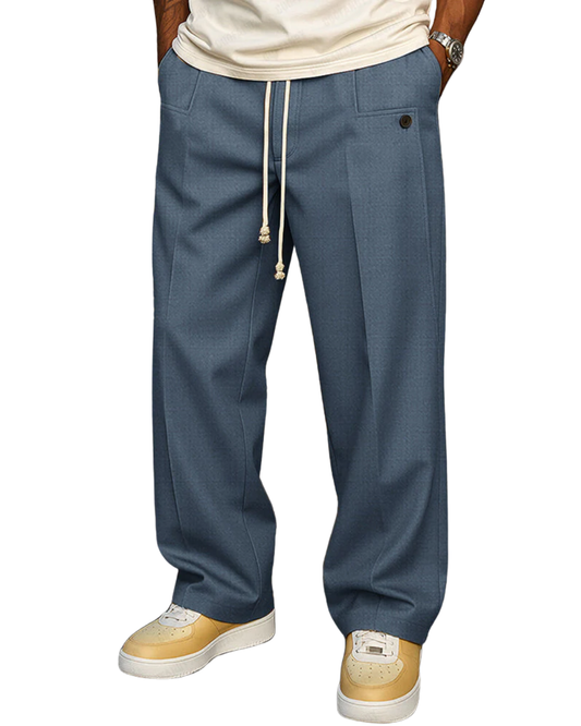 Pantalon habillé homme coupe ajustée en plusieurs coloris