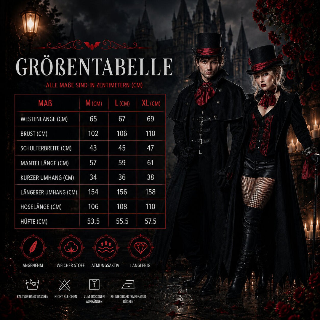 Nyx80 | Costume vampire femme et homme