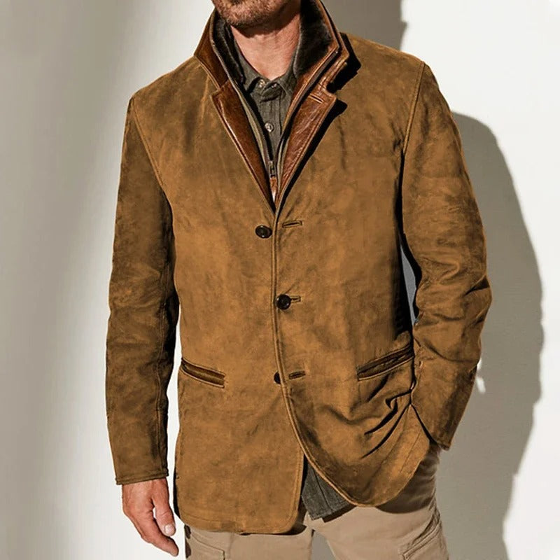 Veste urbaine d'extérieur pour homme - marron