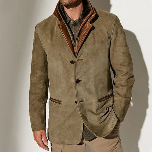 Veste urbaine d'extérieur pour homme - kaki