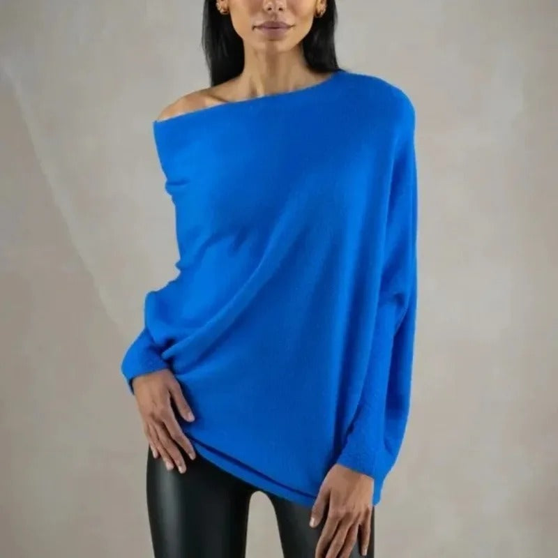 Margaux | Pull Asymétrique Soft Touch
