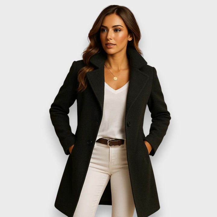 Camille | Manteau Long Élégance Parisienne