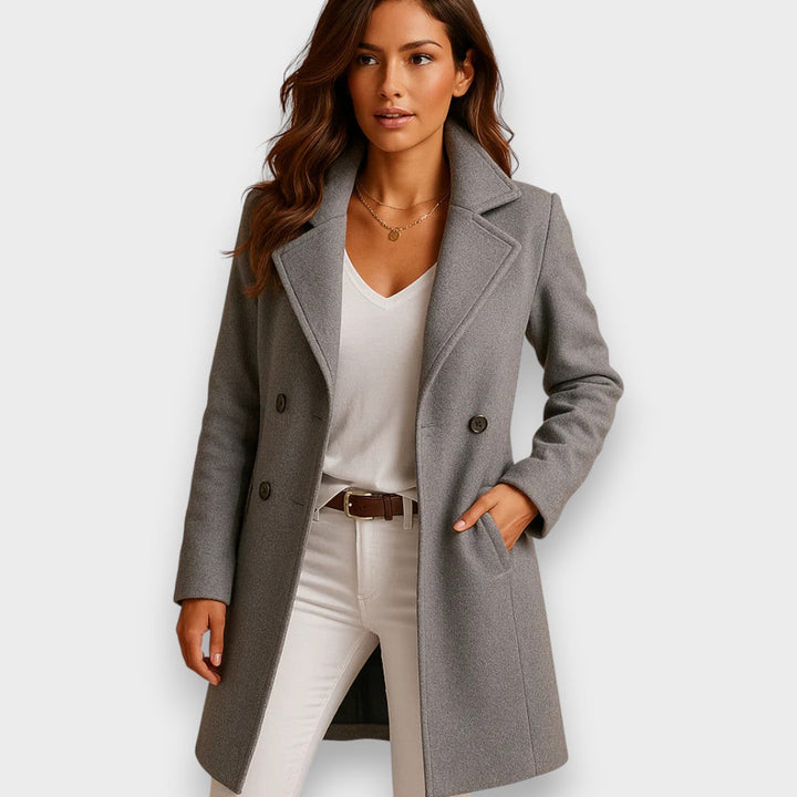 Camille | Manteau Long Élégance Parisienne