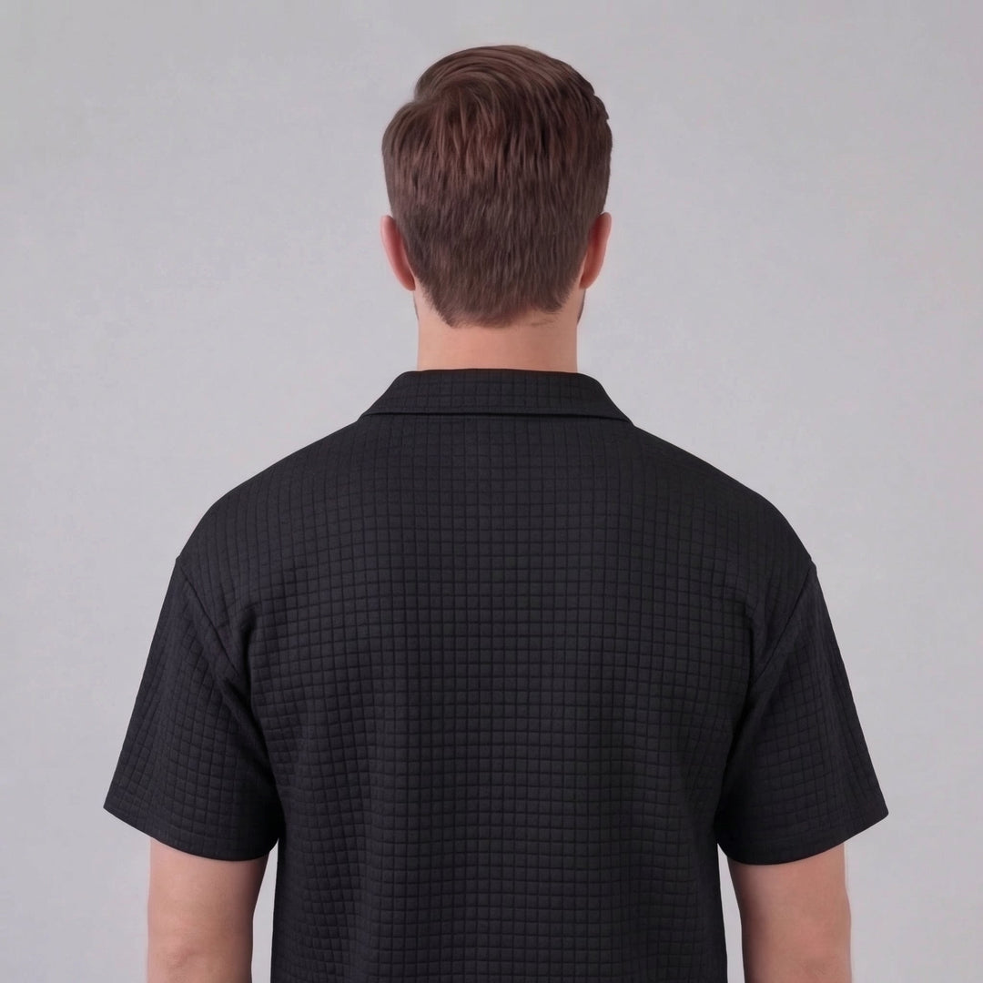 Mathieu | Ensemble Homme Été Polo Demi-Zip