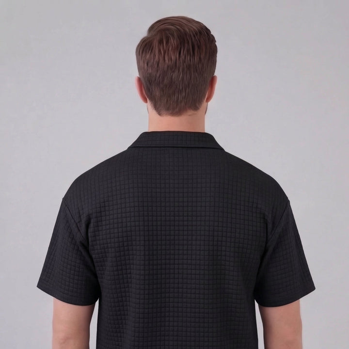 Mathieu | Ensemble Homme Été Polo Demi-Zip