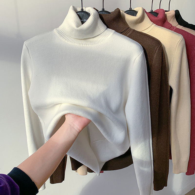 Ysaline | Pull Thermique Col Roulé Polaire
