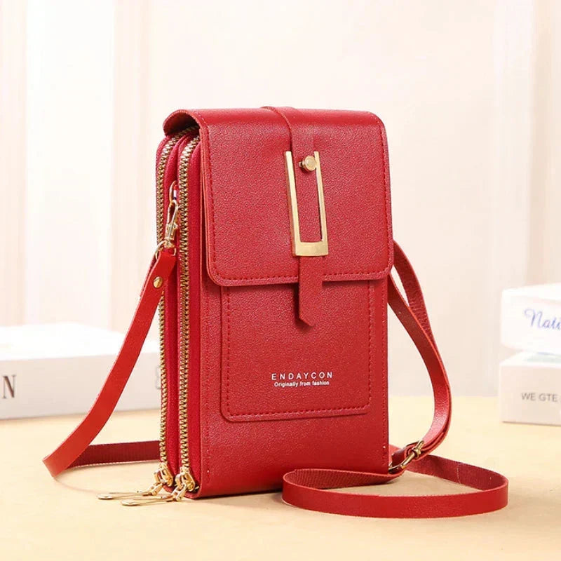 Sac bandoulière compact pour femme en plusieurs coloris