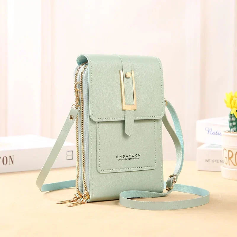 Sac bandoulière compact pour femme en plusieurs coloris