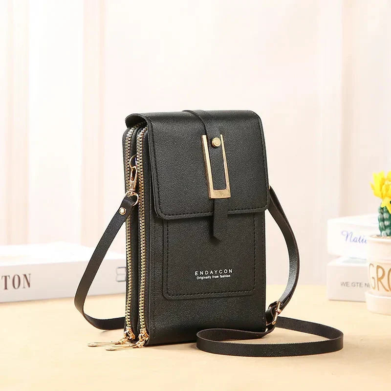 Sac bandoulière compact pour femme en plusieurs coloris