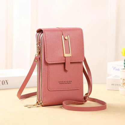Sac bandoulière compact pour femme en plusieurs coloris