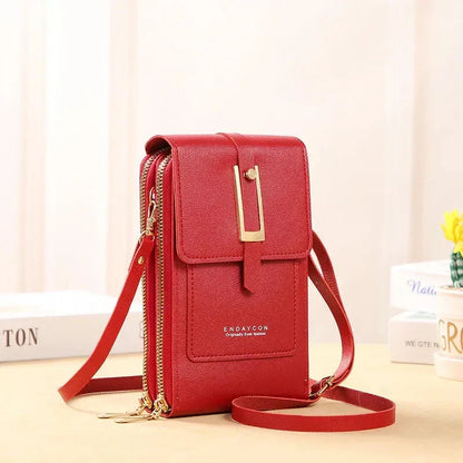 Sac bandoulière compact pour femme en plusieurs coloris