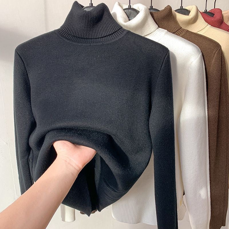 Ysaline | Pull Thermique Col Roulé Polaire